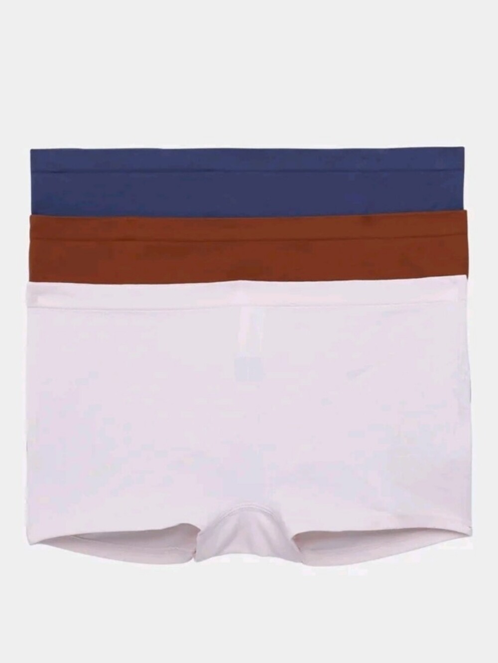 Joyspun Women's Seamless Boyshort Panties, 3-Pack